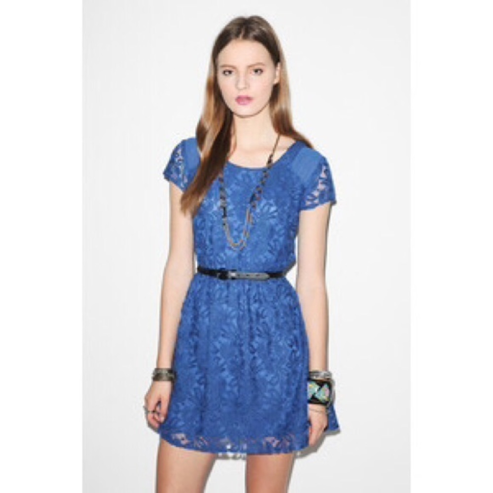 Coincidence & Chance | Royal Blue Lace Dress
